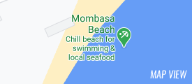 Map of Mombasa Beach